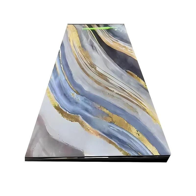 A fényes UV bevonatú PVC márvány falpanelek tartóssággal, stílussal és költséghatékonysággal átalakíthatják a modern belső tereket