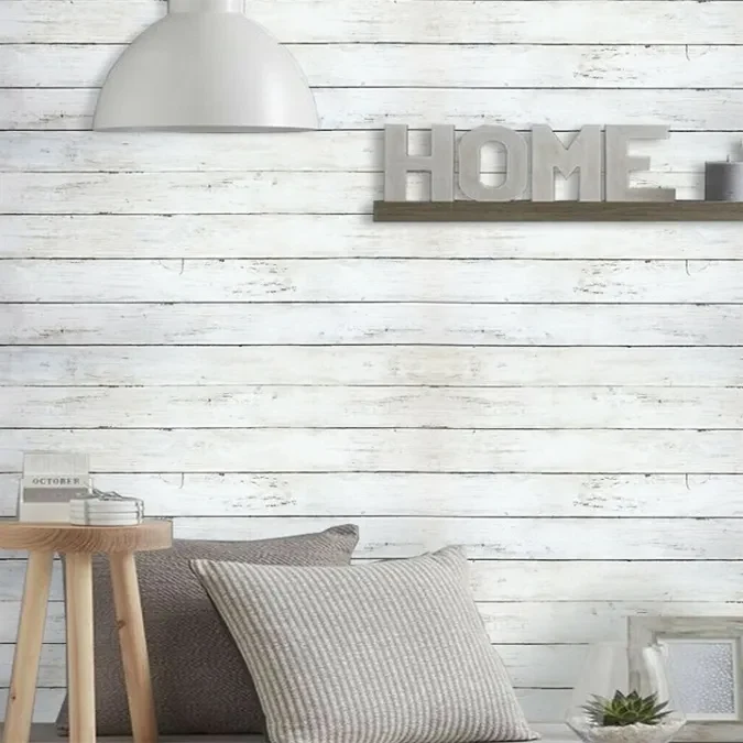 Miért válasszon öntapadó fa szerkezetű dekoratív tapétát belső kialakításához